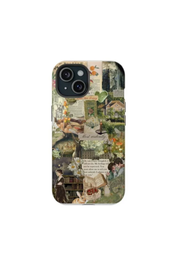iPhone 12 Pro Max Silikon Kılıf -Shakespeare Kolaj