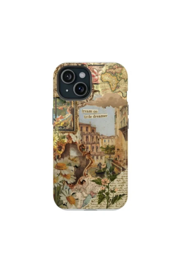 iPhone 11 Pro Uyumlu Silikon Kılıf -The Dream Kolaj