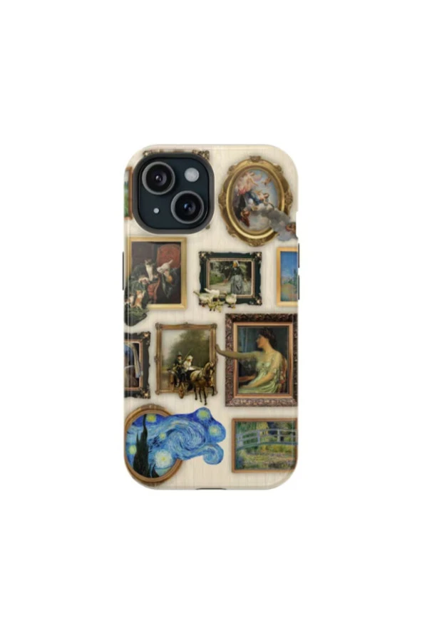 iPhone X Uyumlu Silikon Kılıf -Art Kolaj