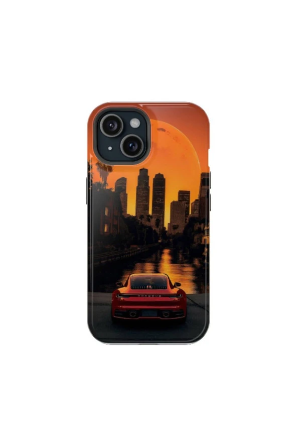 iPhone 13 Uyumlu Silikon Kılıf - PORSCHE