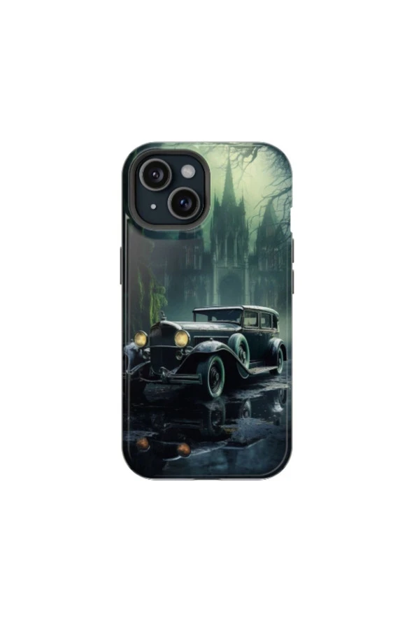 iPhone 11 Pro Max Uyumlu Silikon Kılıf - NOSTALGIE CAR 2