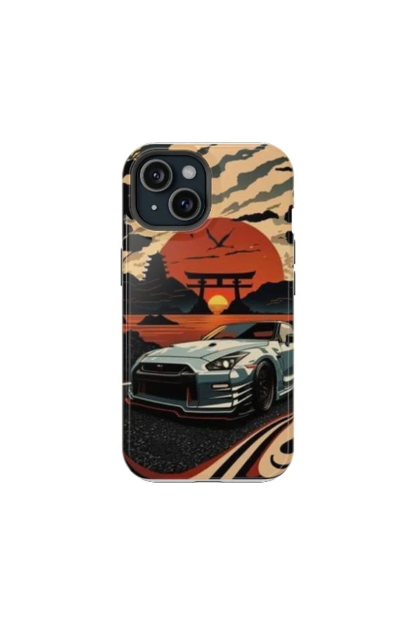 iPhone X Uyumlu Silikon Kılıf - GTR ANIME
