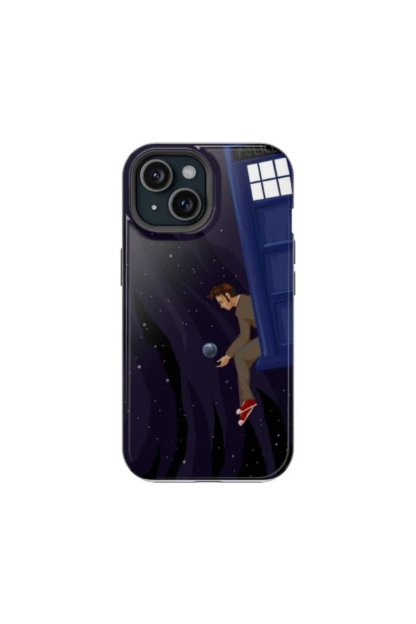 iPhone 14 Pro Max Uyumlu Silikon Kılıf - DR WHO 3