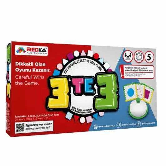 Redka 3 TE 3 Oyunu Redka 3'te 3 Oyunu Redka Üçte Üç Akıl ve Zeka Oyunu