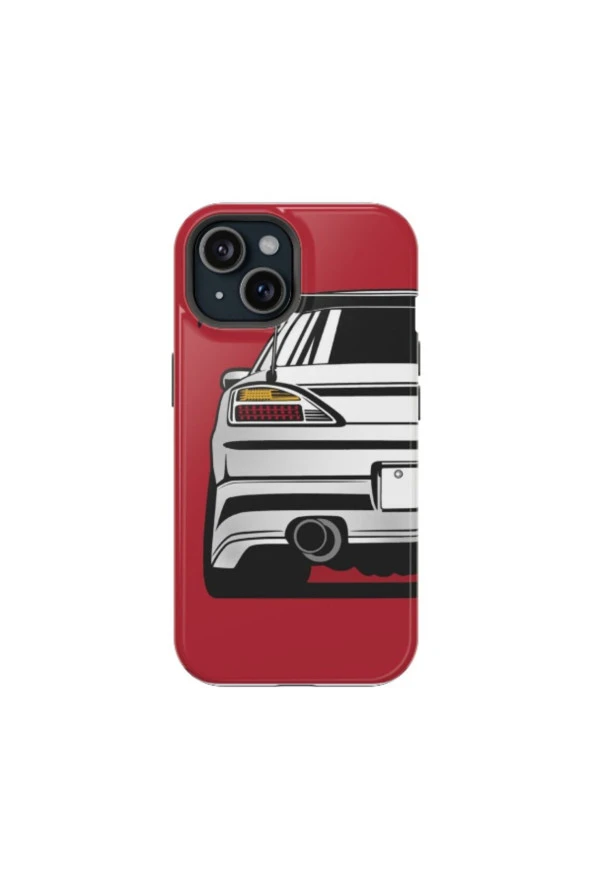 iPhone 13 Mini Uyumlu Silikon Kılıf - NISSAN SILVIA