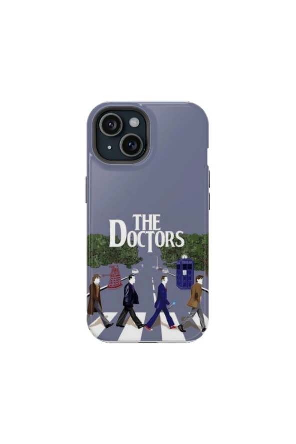 iPhone 15 Pro Max Uyumlu Silikon Kılıf - THE DOCTORS