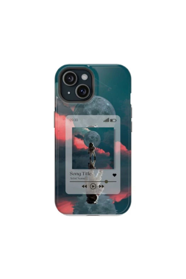 Kişiye Özel iPhone 12 Pro Uyumlu Silikon Kılıf - Kolaj 5