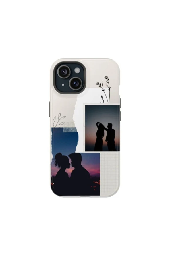 Kişiye Özel iPhone 11 Uyumlu Silikon Kılıf - Kolaj 9