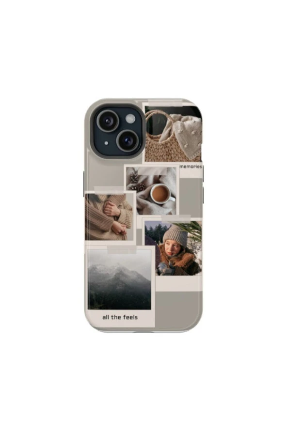 Kişiye Özel iPhone 7 Uyumlu Silikon Kılıf - Kolaj 4