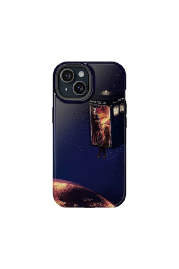iPhone 13 Uyumlu Silikon Kılıf - DR WHO 2