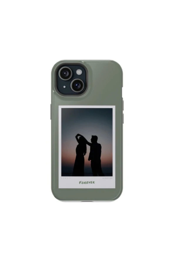 Kişiye Özel iPhone 15 Pro Uyumlu Silikon Kılıf - Kolaj 15