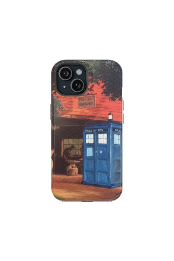 iPhone SE 2046 Uyumlu Silikon Kılıf - POLICE BOX 3