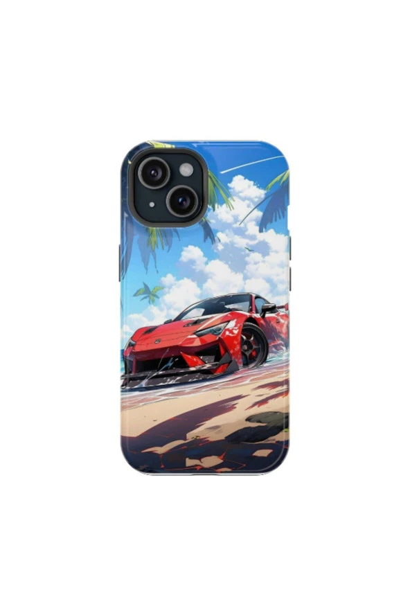iPhone 13 Pro Uyumlu Silikon Kılıf - TOYOTA RACING