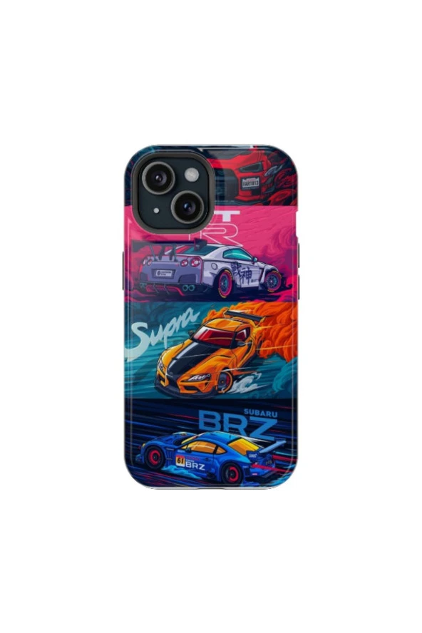 iPhone 15 Uyumlu Silikon Kılıf - RACER KOLAJ