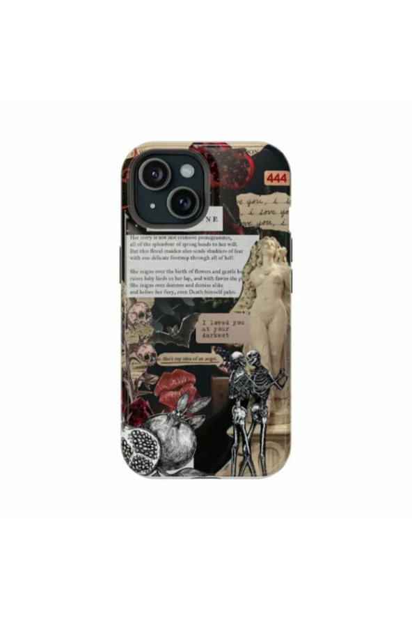 Samsung Galaxy S10 Uyumlu Silikon Kılıf -  Persephone Kolaj