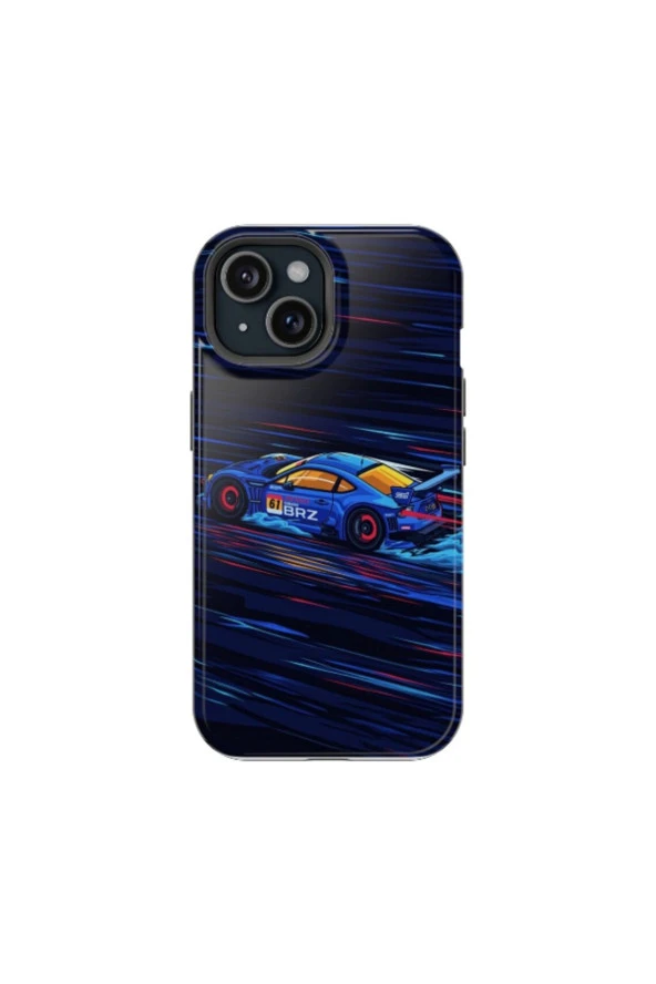 Samsung Galaxy S21 Uyumlu Silikon Kılıf - RACING CAR