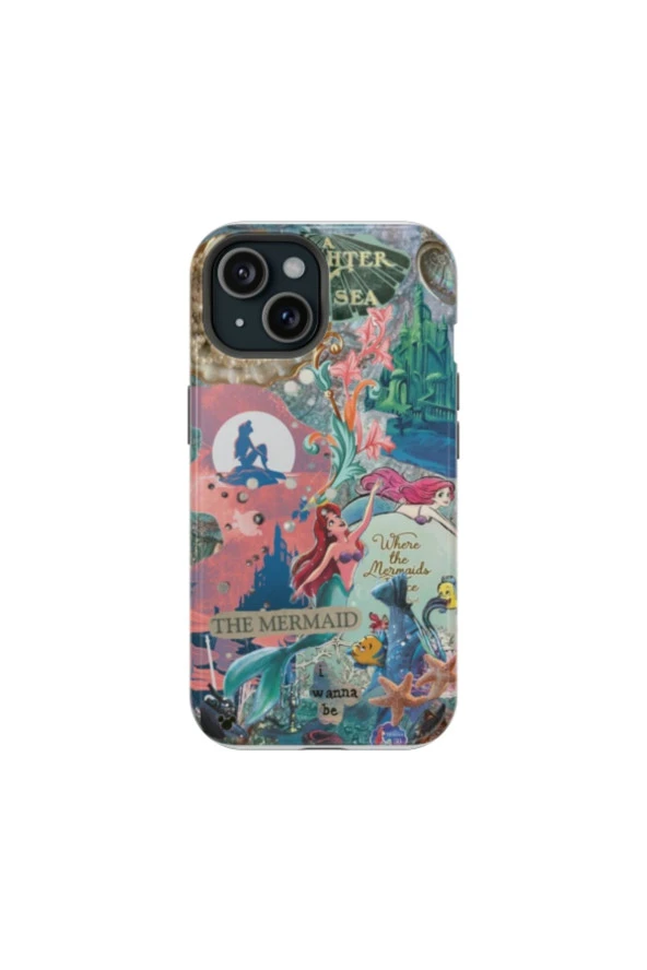 Samsung Galaxy S21 Plus Uyumlu Silikon Kılıf -  Küçük Deniz Kızı 2