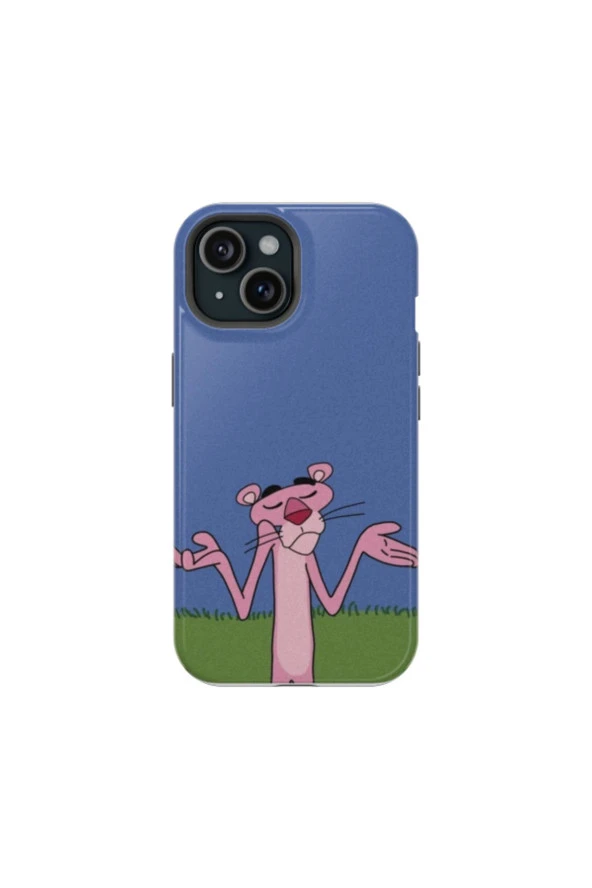 Samsung Galaxy J5 Uyumlu Silikon Kılıf -  Pembe Panter