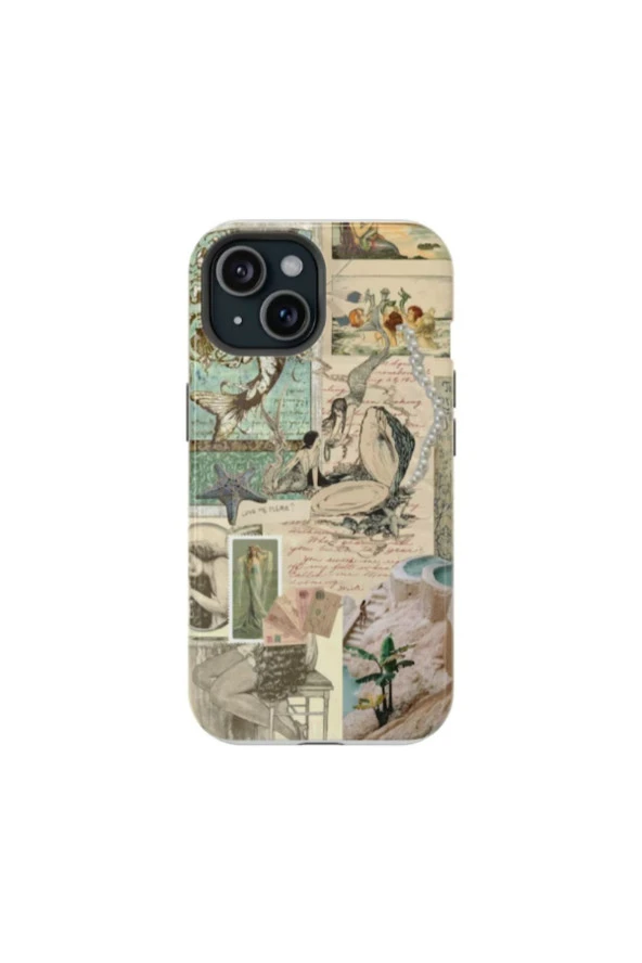 Samsung Galaxy S11 Uyumlu Silikon Kılıf -  Gotik Kolaj