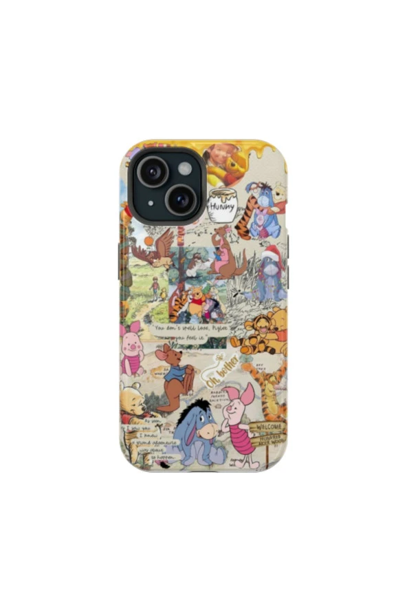 Samsung Galaxy A01 Uyumlu Silikon Kılıf -  Winnie the Pooh 3