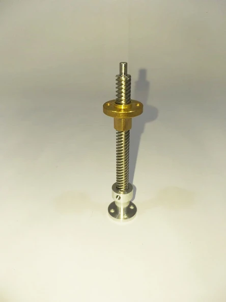 RC Servo Motor Kaplin, 3D Vidalı Mil Tutucu, Alüminyum Bağlantı Aparatı 8mm - 3