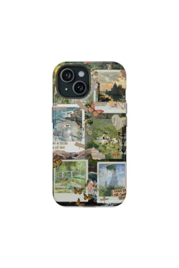 Samsung Galaxy A01 Uyumlu Silikon Kılıf -  Doğa Kolaj