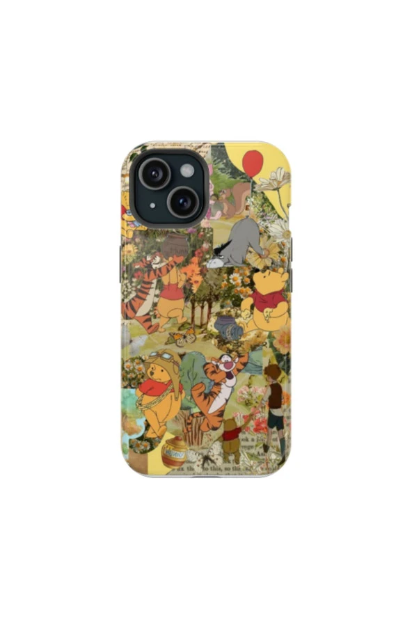 Samsung Galaxy M52 5G Uyumlu Silikon Kılıf -  Winnie the Pooh