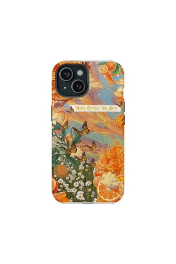 Samsung Galaxy S23 Ultra Uyumlu Silikon Kılıf -  Orange