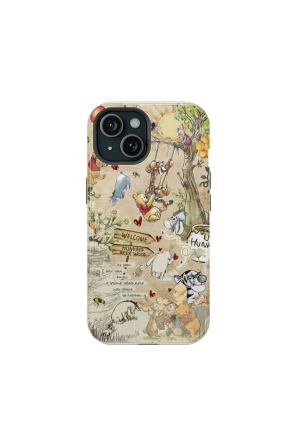 Samsung Galaxy A13 Uyumlu Silikon Kılıf -  Winnie the Pooh 2