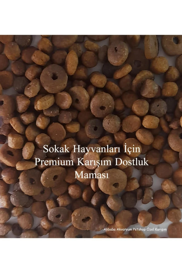 Sokak Hayvanları İçin Premium Özel Karışım Dostluk Maması Sevgi Maması 100 Gram