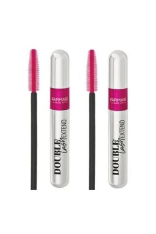 Double Lash Extend Çift Etkili Maskara 12 ml X 2 Adet