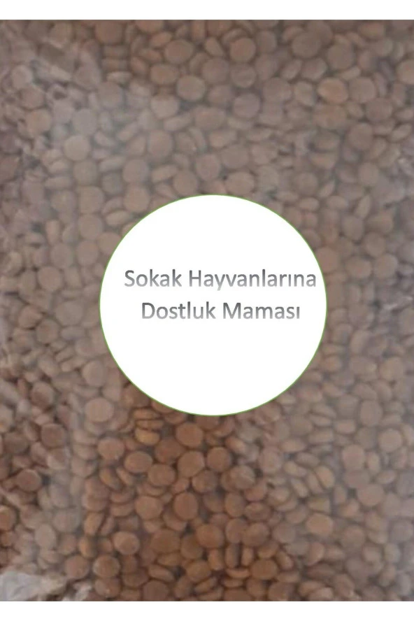 Yeme Garantili Sokak Hayvanları için Mama Dostluk Maması Sevgi Maması 3 Kg