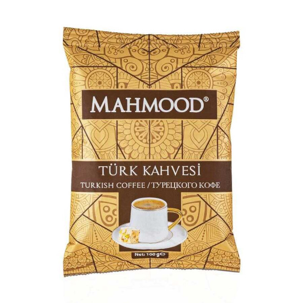 Mahmood Coffee Orta Kavrulmuş Türk Kahvesi 100 gr X 3 Adet