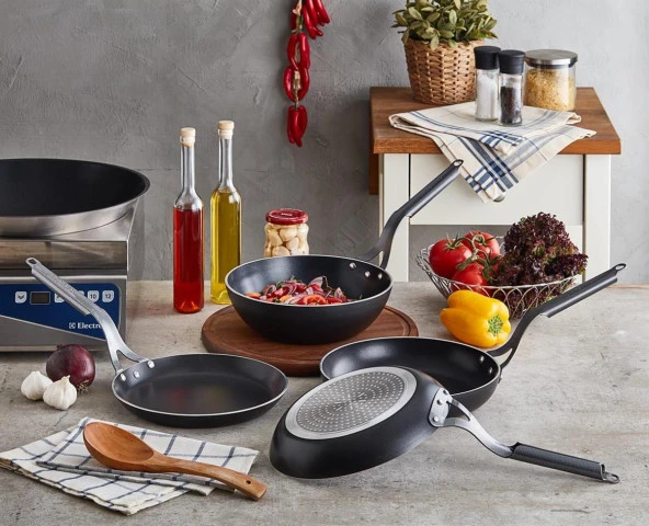 Altınbaşak Lazzetti İndüksiyon Wok Tava 30cm - 2