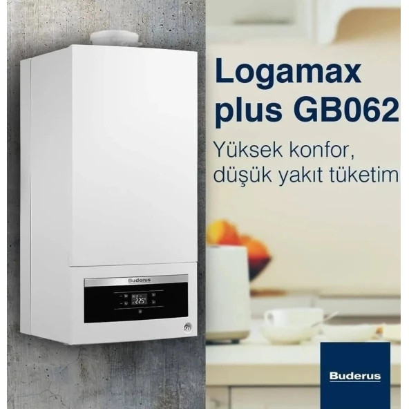 Buderus Logamax Plus GB062 24 kW Hermetik Yoğuşmalı Kombi