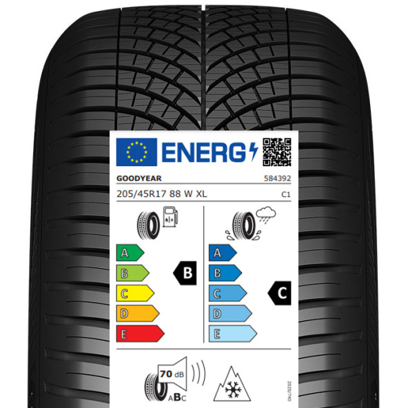 Goodyear Vector 4Seasons G3 205/45 R17 88W XL 4 Mevsim Lastik - 2024 - 4