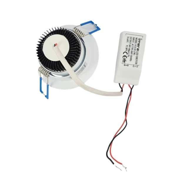 5 WATT LED SPOT TRAFOLU BEYAZ KASA GÜN IŞIĞI (YCE-N5) ( 2 ADET ) - 3