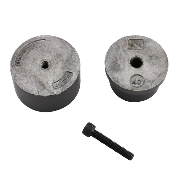 PVC PPRC Tesisat Boru Paftası 40 Lık Plastik Boru Kaynak Birleştirme Makinesi Paftası Yedeği 1/1/4 - 5