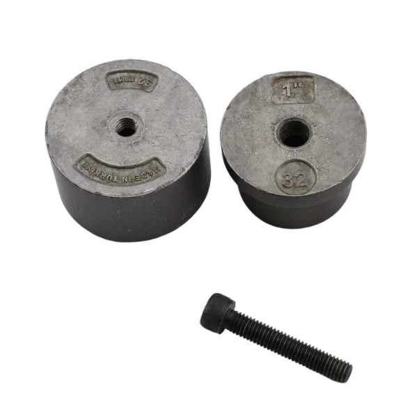 PVC PPRC Tesisat Boru Paftası 32 Lik mm Plastik Boru Kaynak Birleştirme Makinesi Paftası Yedeği 1" - 3