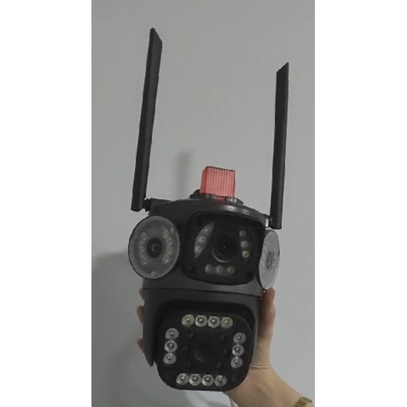 Çift Kameralı O-kam Pro Uygulamalı 6mp PTZ ip Wifi Güvenlik Kamerası - 2