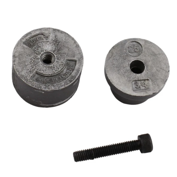 PVC PPRC Tesisat Boru Paftası 25 Lik mm Plastik Boru Kaynak Birleştirme Makinesi Paftası Yedeği 3/4 - 2