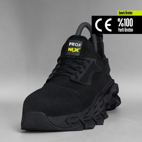 Profnex Kompozit Burunlu Spor Model İş Ayakkabısı CE Belgeli Yerli Üretim Shock Taban - Resim 6