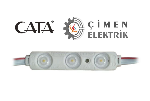 CATA CT 4592  Üçlü Mercekli Modül Led Günışığı 1.2W 12V