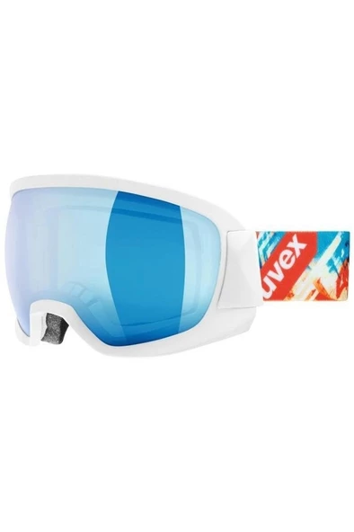 uvex contest FM white mat dl/blue-clear - Kayak Gözlüğü