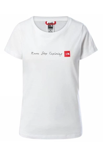 W S/S NeverStopExploring Tee-EU