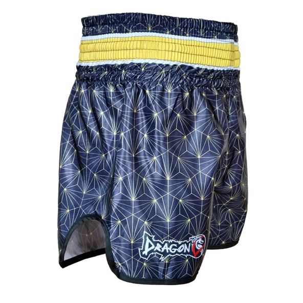 DragonDo MT3406 Muay Thai Şortu Kick Boks Şort Dijital Baskılı Antrenman Şortu - 4