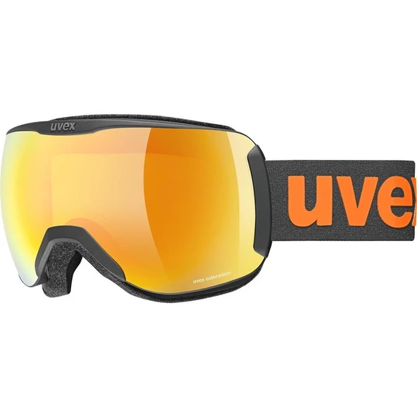 Uvex Downhill 2100 Cv Siyah Mat Sl/Turuncu-Sarı  S1