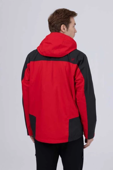 2AS ELBRUZ MAN 3 in 1 JACKET RED - Resim 6