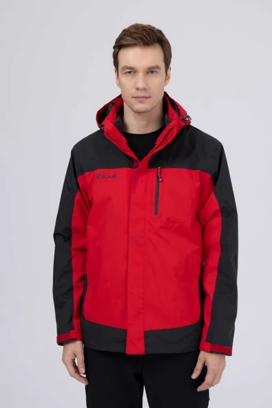 2AS ELBRUZ MAN 3 in 1 JACKET RED