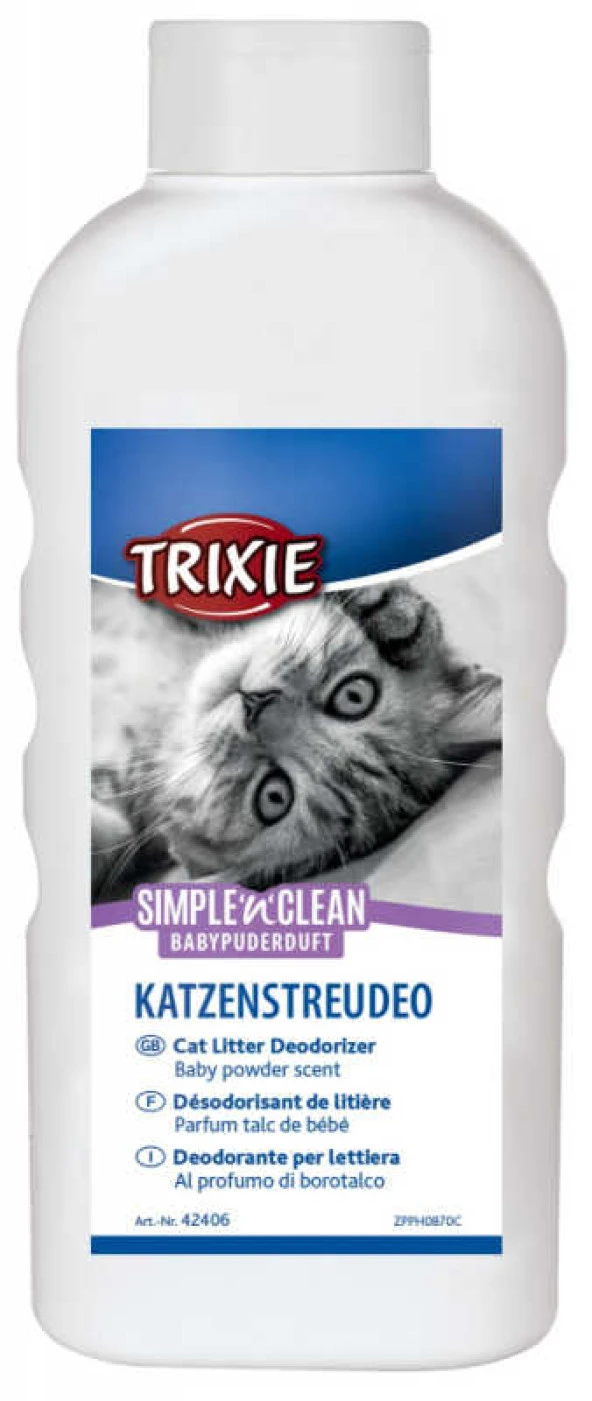 Trixie Kedi Kumu Kötü Koku Giderici Bebek Pudrası 750Gr